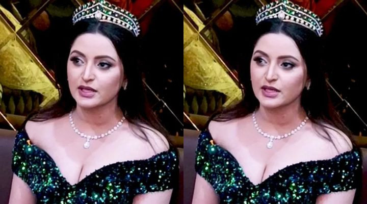 পার্লার উদ্বোধনে গিয়ে বিতর্কে চিত্রনায়িকা পরীমণি